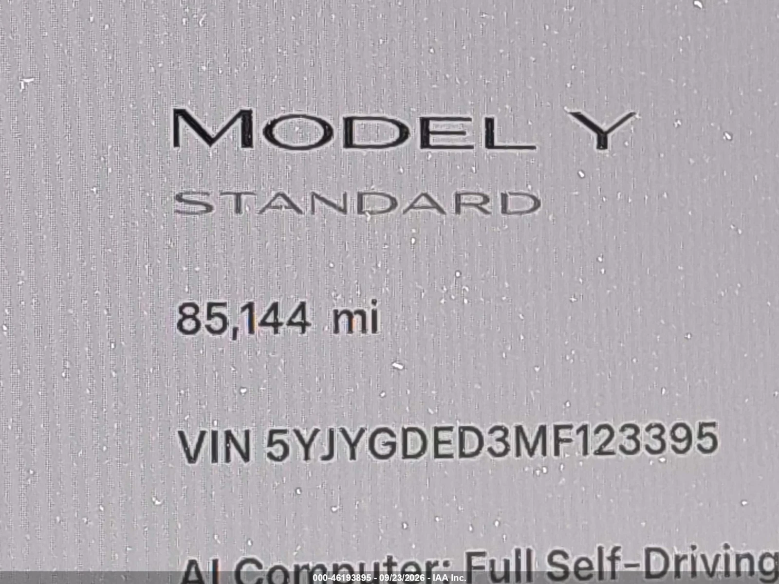 Tesla Model Y STANDARD RANGE / Carfax, снимка 15 - Автомобили и джипове - 56295792