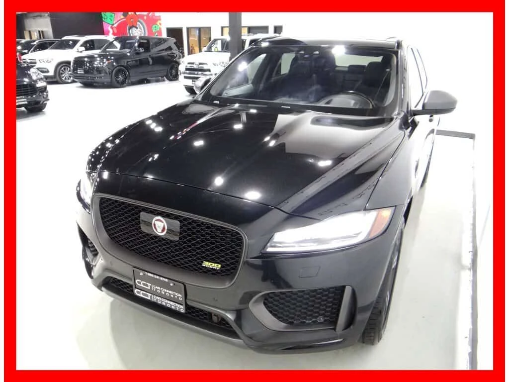 Jaguar F-PACE * AWD 300 SPORT * MERIDIAN/NAVI/BACKUP CAM/LEATHER, снимка 2 - Автомобили и джипове - 54010559