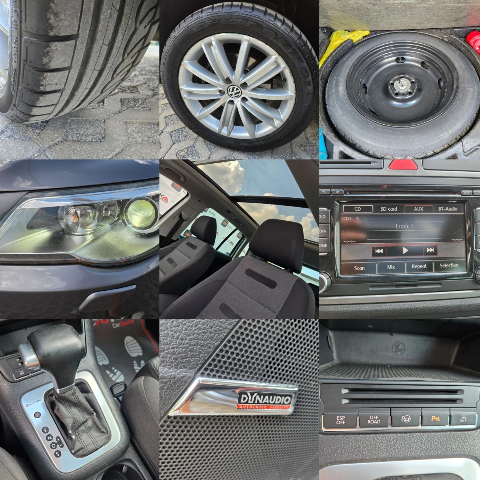 VW Tiguan 2.0TDI-140кс= АВТОМАТ= 4Х4= DYNAUDIO= PANO= ОБСЛУЖ, снимка 17 - Автомобили и джипове - 56299432