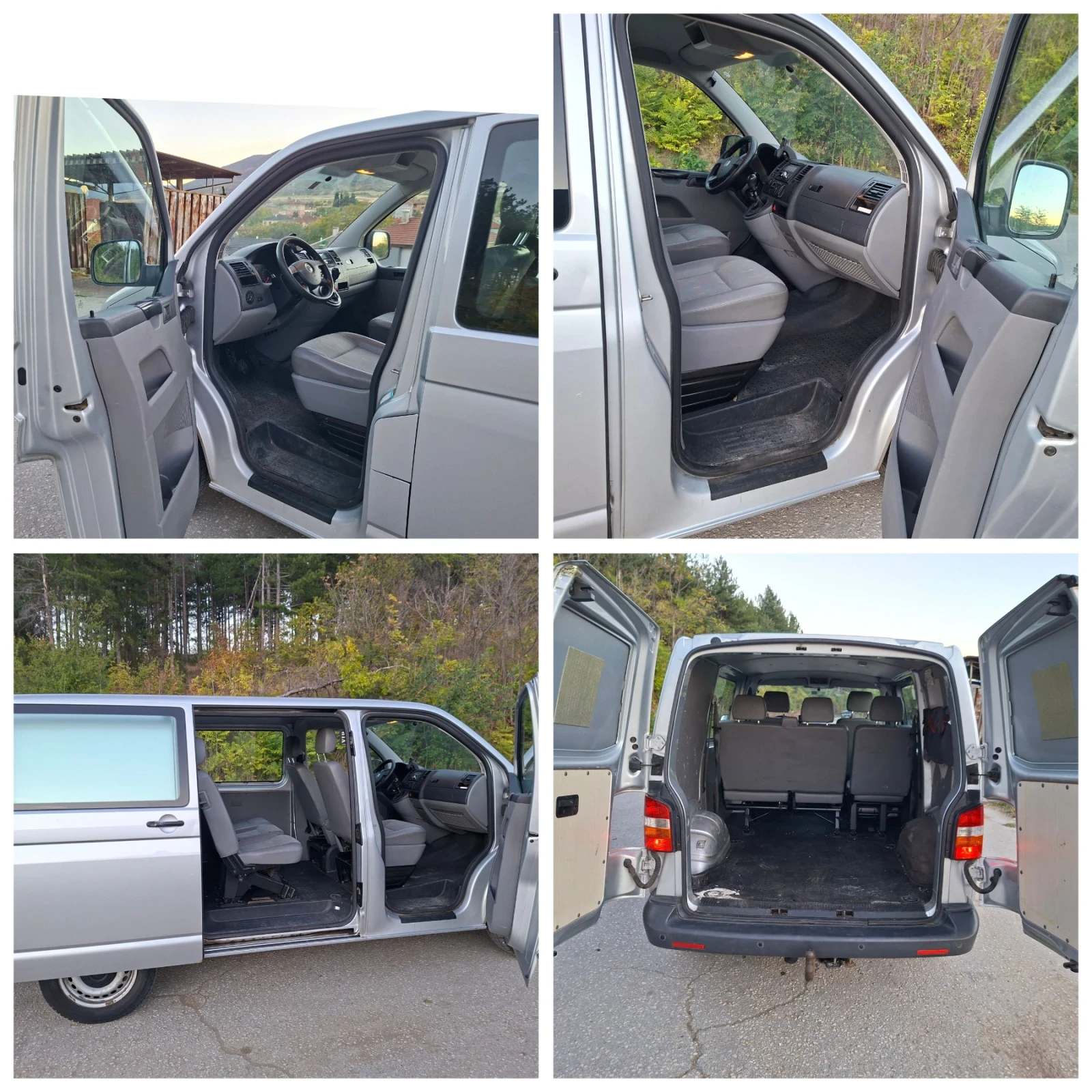 VW Caravelle 102кс 1.9Tdi, снимка 14 - Бусове и автобуси - 56629429