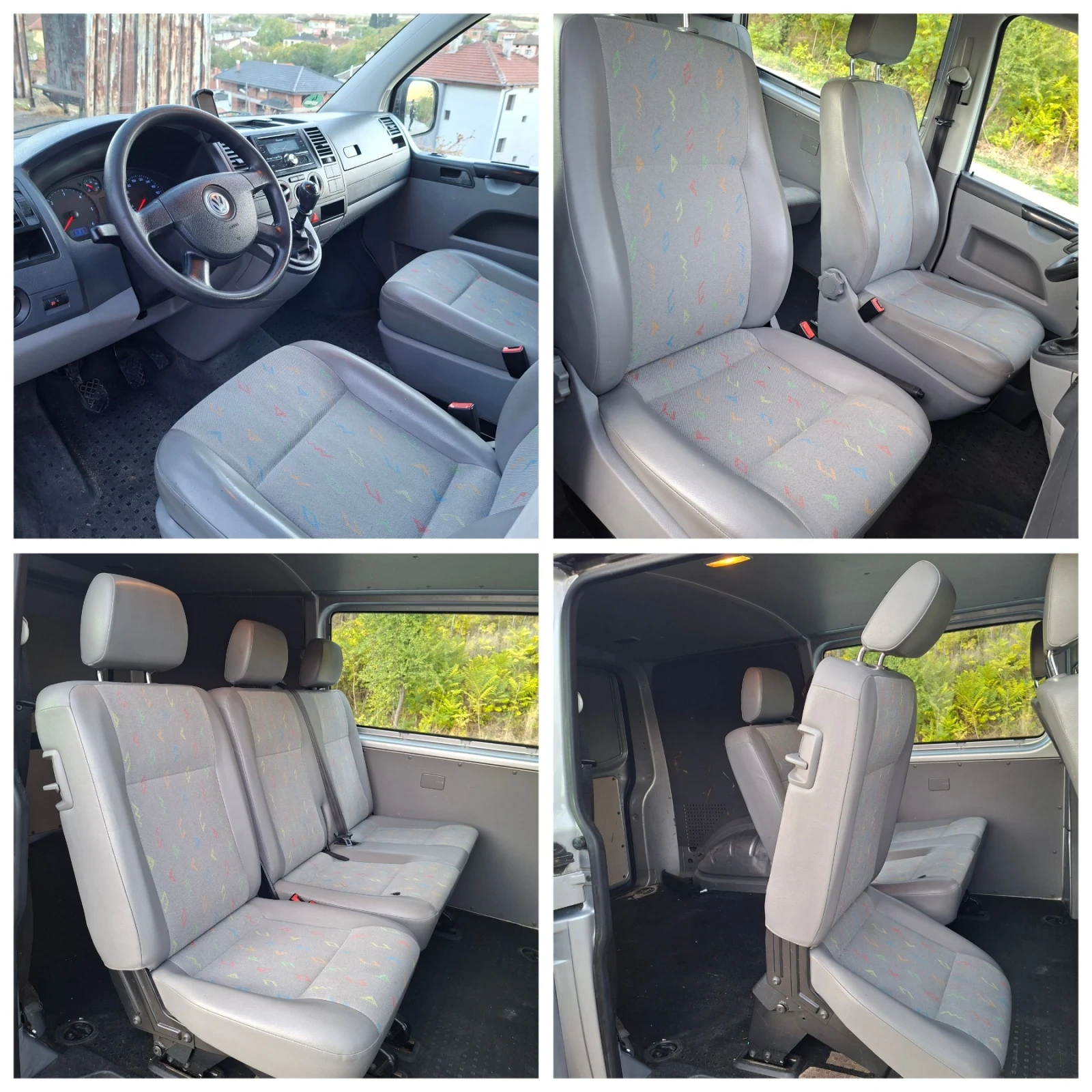 VW Caravelle 102кс 1.9Tdi, снимка 9 - Бусове и автобуси - 56629429