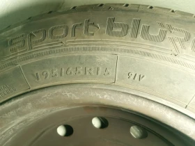 Гуми с джанти Dunlop 195/65R15, снимка 5 - Гуми и джанти - 47452479