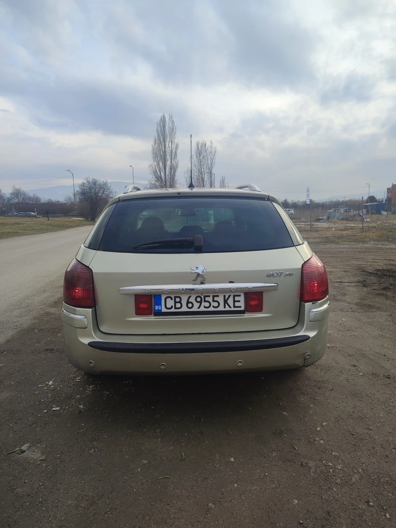 Peugeot 407 2.0 HDI SW, снимка 4 - Автомобили и джипове - 49354631