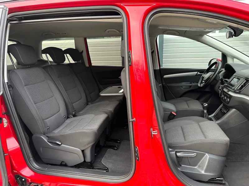 VW Sharan 2.0TDIФЕЙСЛИФТ  ПОДГРЕВ ЛЕД НАВИ , снимка 13 - Автомобили и джипове - 53263133