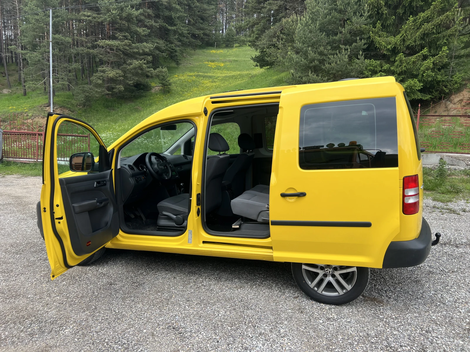 VW Caddy 2.0TDI, 4х4, Клима, Нов внос, , ,  - изображение 8