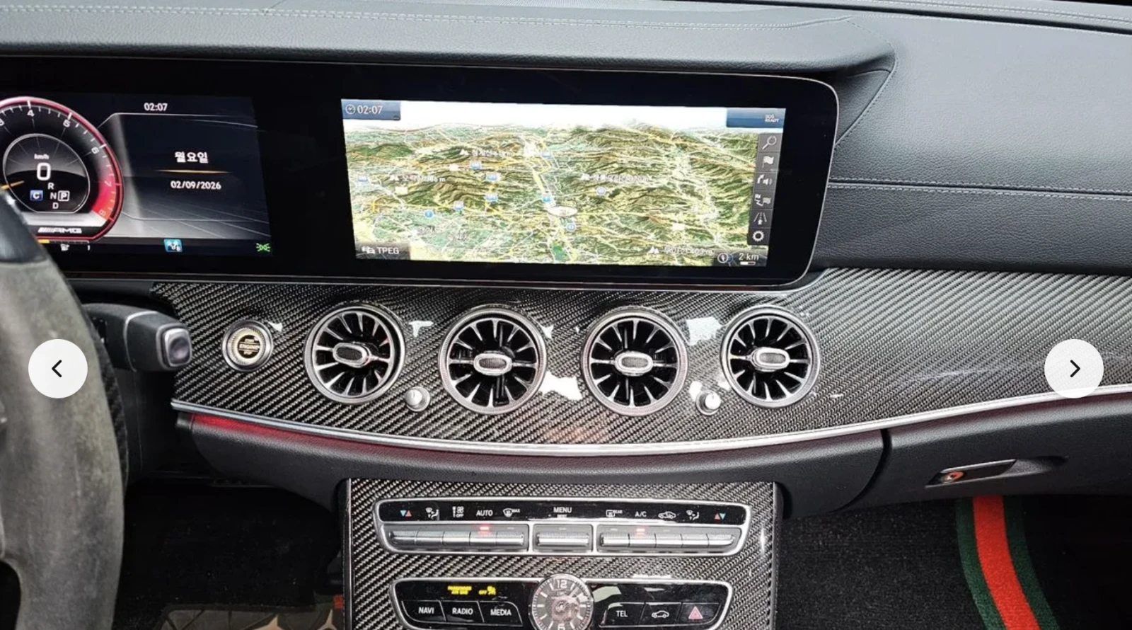 Mercedes-Benz E 63 AMG CARBON* CERAMIC* 3D* BURMESTER* МАСАЖ* ДИСТРОНИК* , снимка 7 - Автомобили и джипове - 53851094