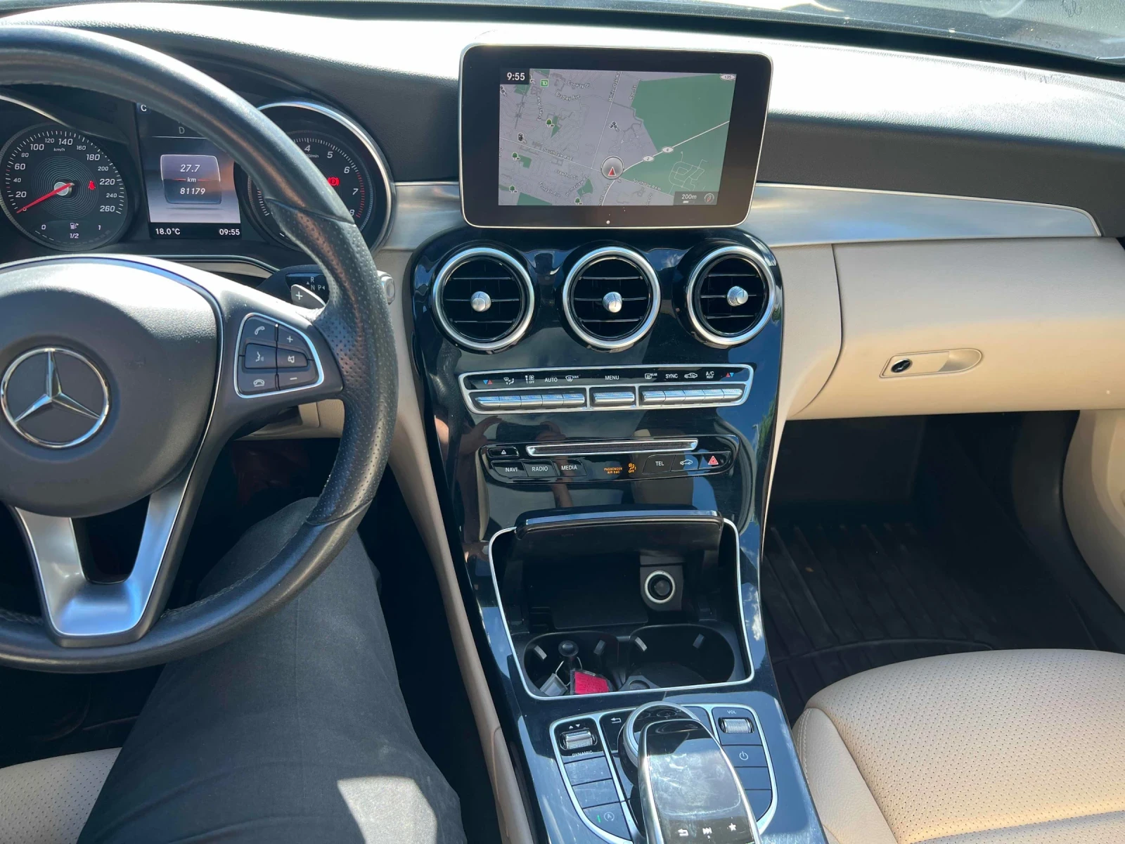 Mercedes-Benz C 300 PANORAMA / PODGREV / KEYLESS / CARFAX, снимка 7 - Автомобили и джипове - 55192619