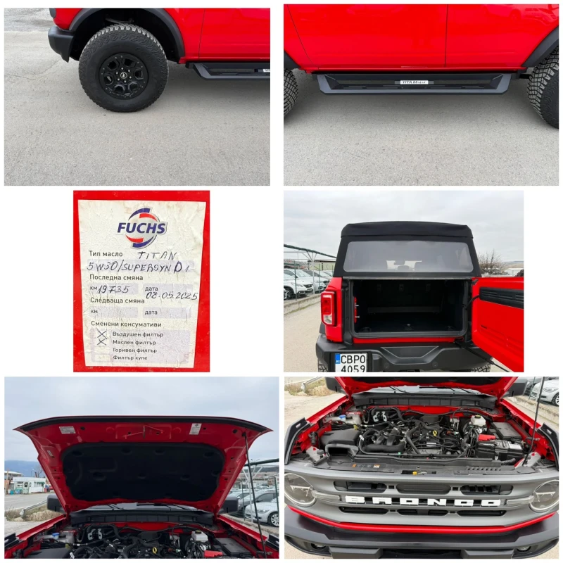 Ford Bronco 2, 3 EcoBoost Big Bend - Cabrio, снимка 17 - Автомобили и джипове - 53141007