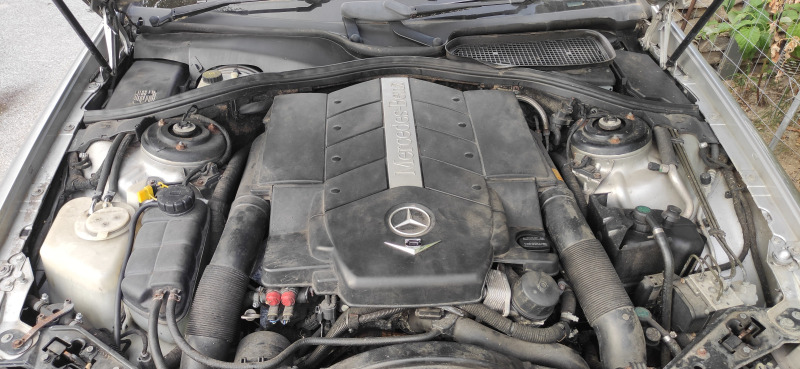 Mercedes-Benz CL 500 LPG Автомобила е в перфектно техническо състояние., снимка 13 - Автомобили и джипове - 45227728