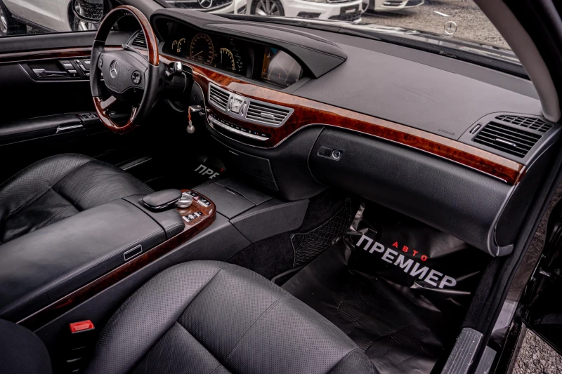 Mercedes-Benz S 550 РЕАЛНИ КМ-6М.ГАР.ТОП!, снимка 10 - Автомобили и джипове - 53246312