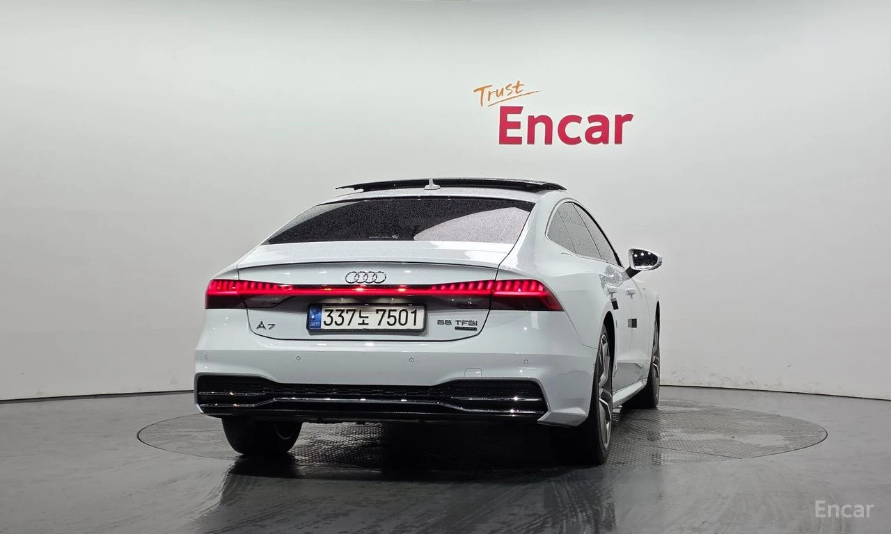 Audi A7 55TFSI* MATRIX* S* LINE* ОБДУХВАНЕ* ДИСТРОНИК* , снимка 4 - Автомобили и джипове - 55339673