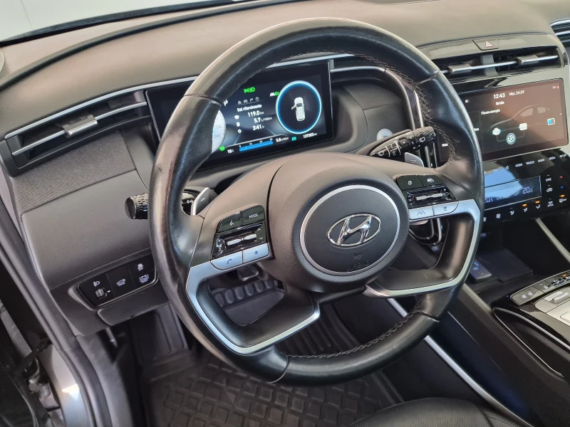 Hyundai Tucson HIBRID 1.6 230KC PANORAMA AUTOMAT TOP GARANCIA, снимка 12 - Автомобили и джипове - 51822532