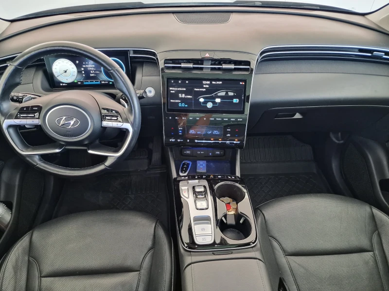 Hyundai Tucson HIBRID 1.6 230KC PANORAMA AUTOMAT TOP GARANCIA, снимка 13 - Автомобили и джипове - 51822532