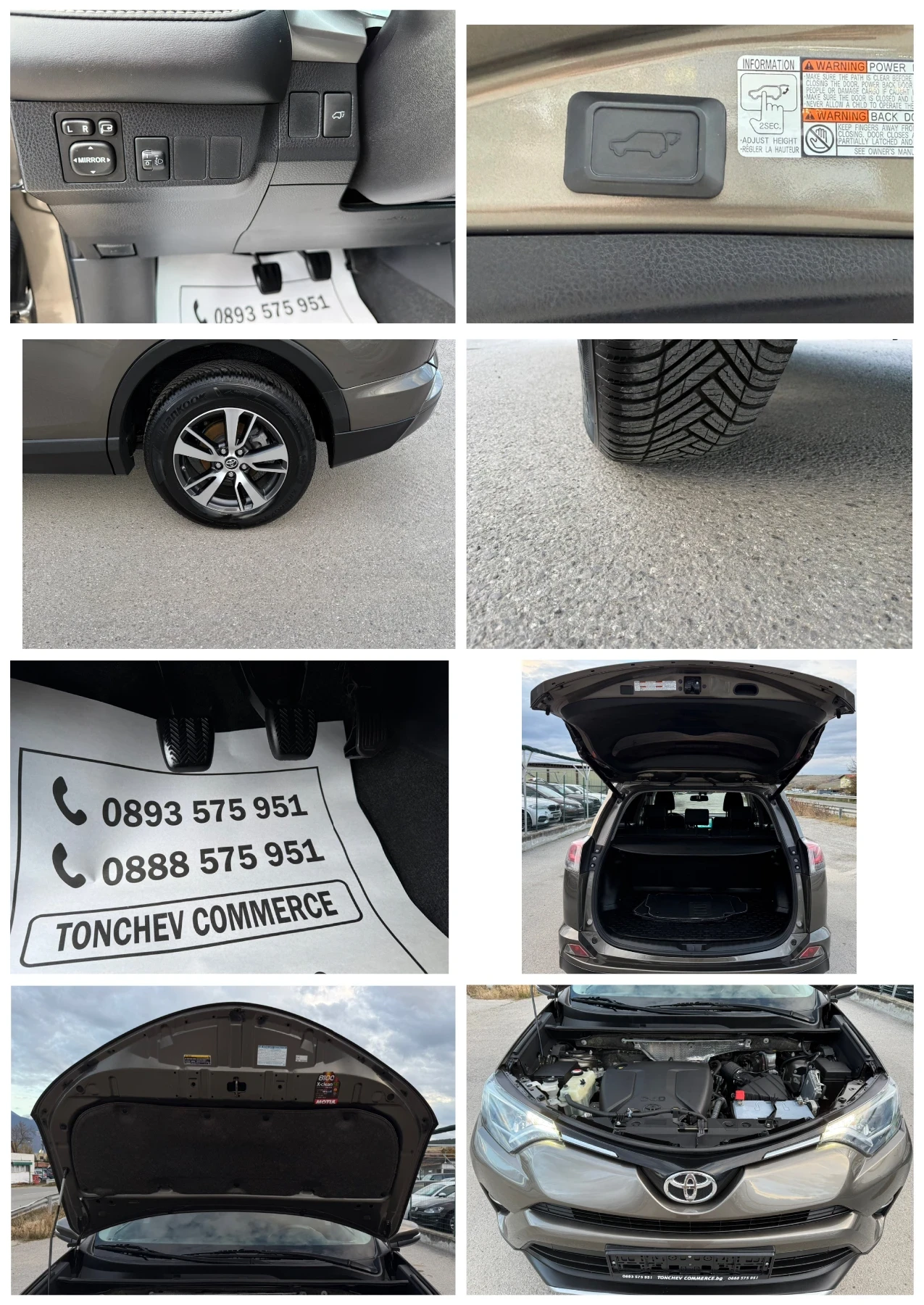 Toyota Rav4 2.0-d4d-155.000km-ORIGINAL-NEW-FULL-CAR PLAY-NAVI | Mobile.bg   17