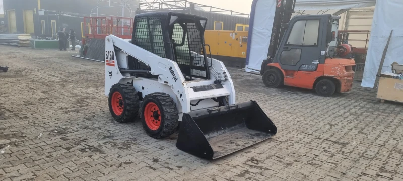 Мини челни товарачи Bobcat S160 НАЛИЧЕН , снимка 3 - Индустриална техника - 47757477