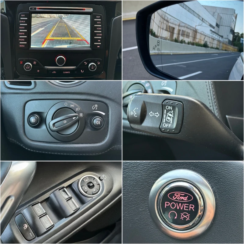 Ford S-Max 2.2 TDCI TITANIUM FACE 200к.с KEYLESS GO PANORAMA , снимка 12 - Автомобили и джипове - 47310920