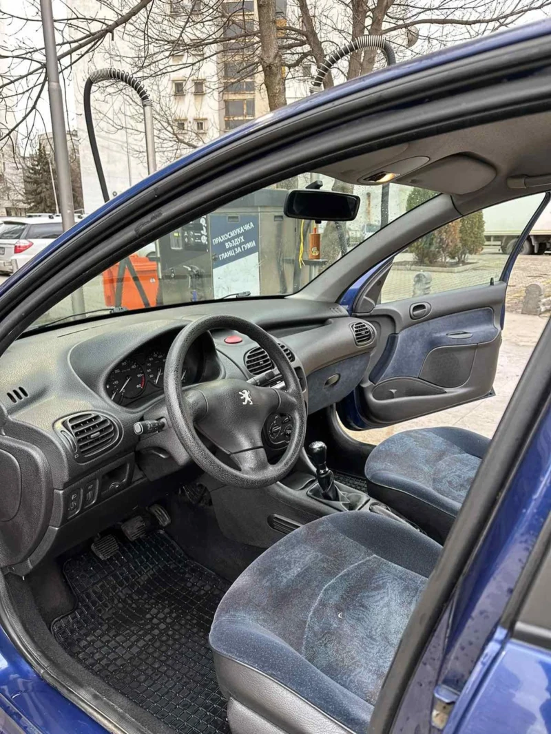 Peugeot 206 2.0 HDI, снимка 7 - Автомобили и джипове - 47946676