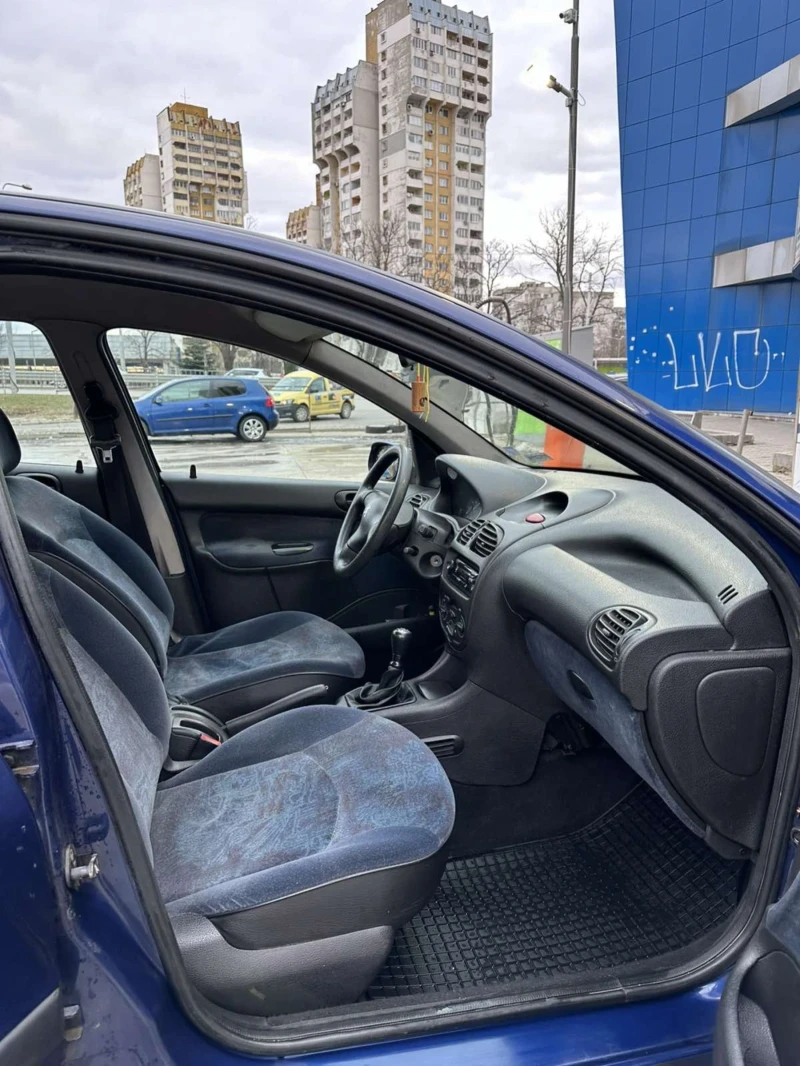 Peugeot 206 2.0 HDI, снимка 9 - Автомобили и джипове - 47946676