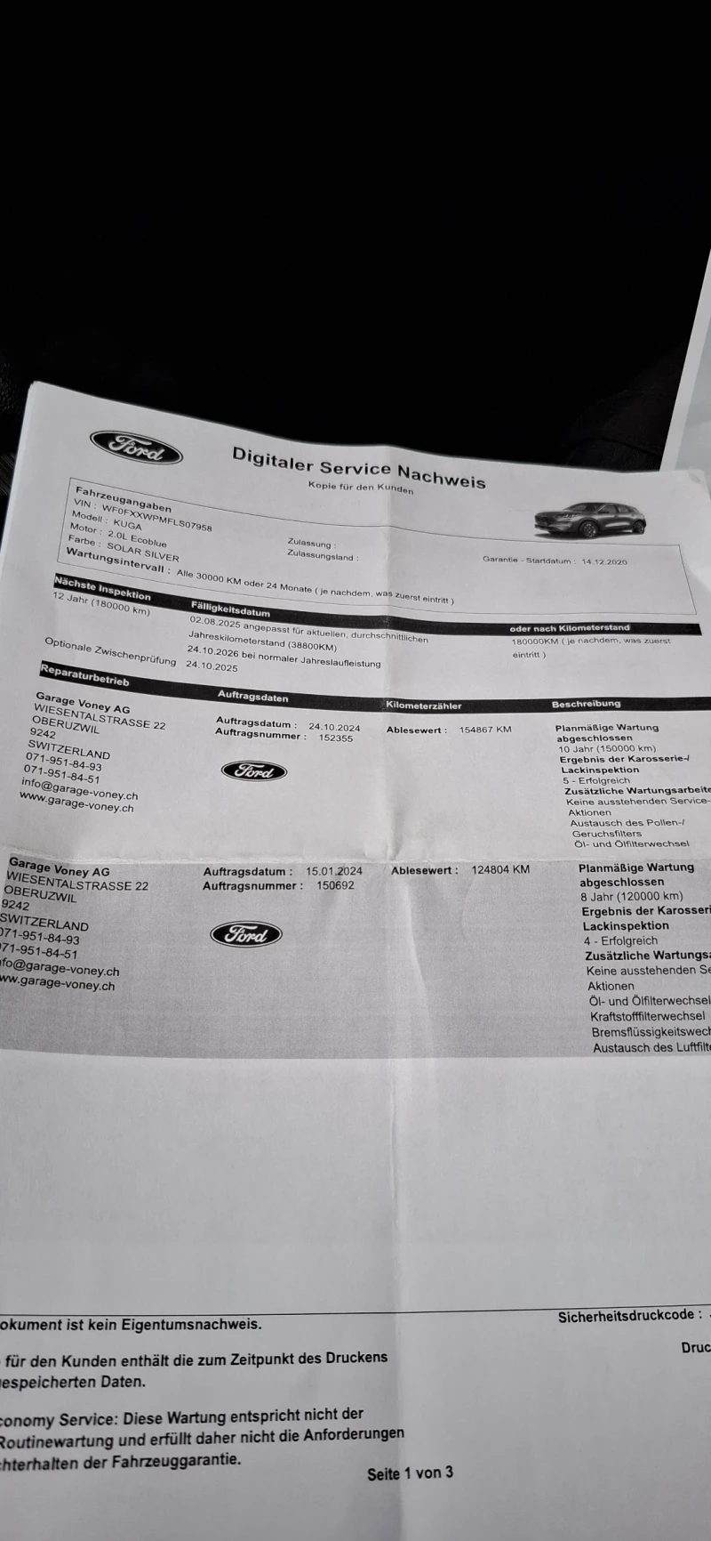 Ford Kuga 2.0 Awd Ecoblue automat 4x4 Titanium , снимка 16 - Автомобили и джипове - 49827634