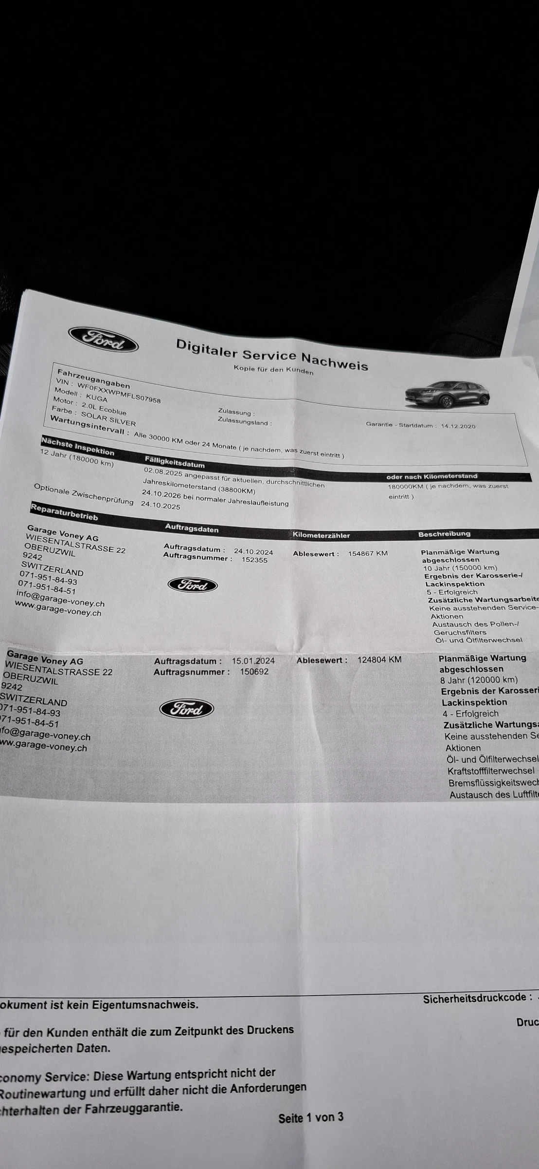 Ford Kuga 2.0 Awd Ecoblue automat 4x4 Titanium  | Mobile.bg   16