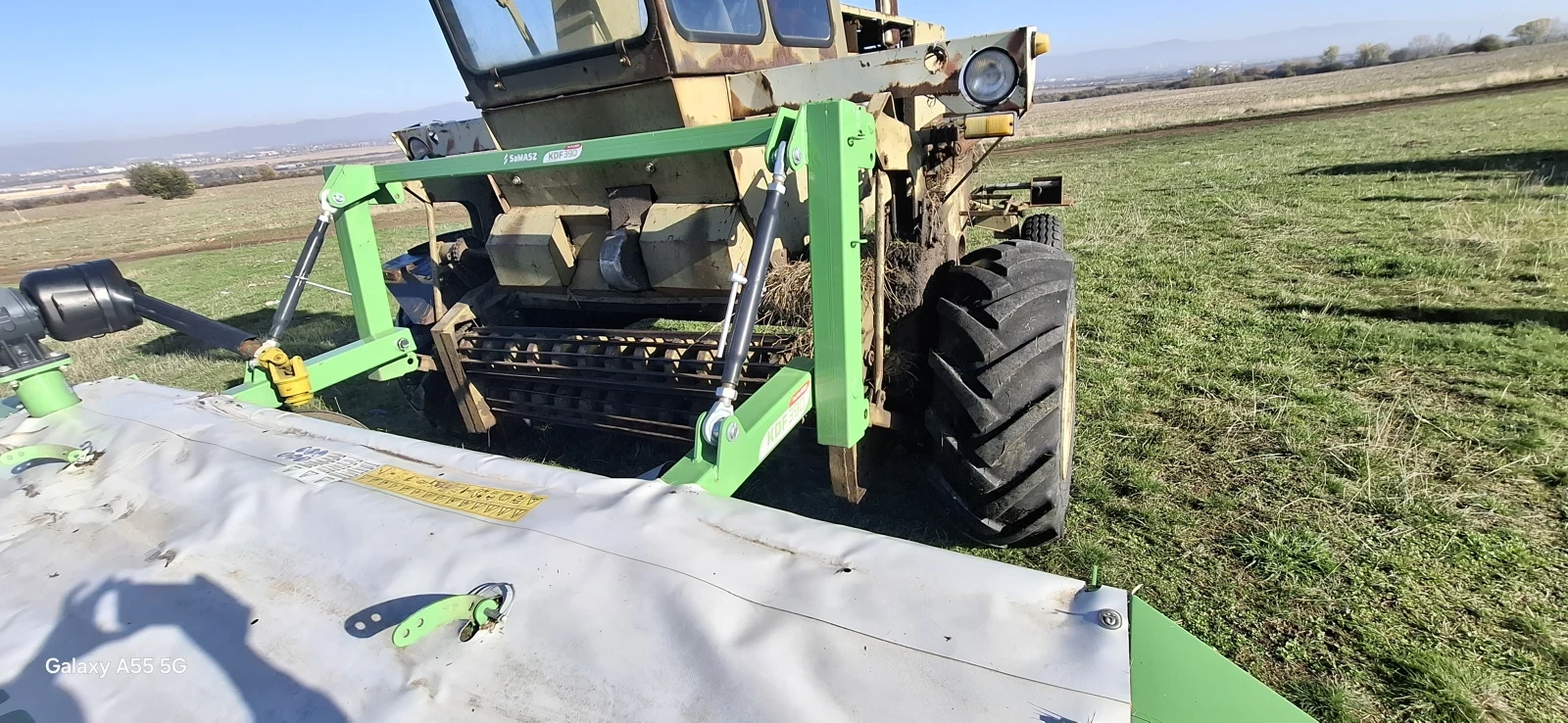 Сенокосачка Друга марка SaMASZ. KDF 390 година 2023. - изображение 5