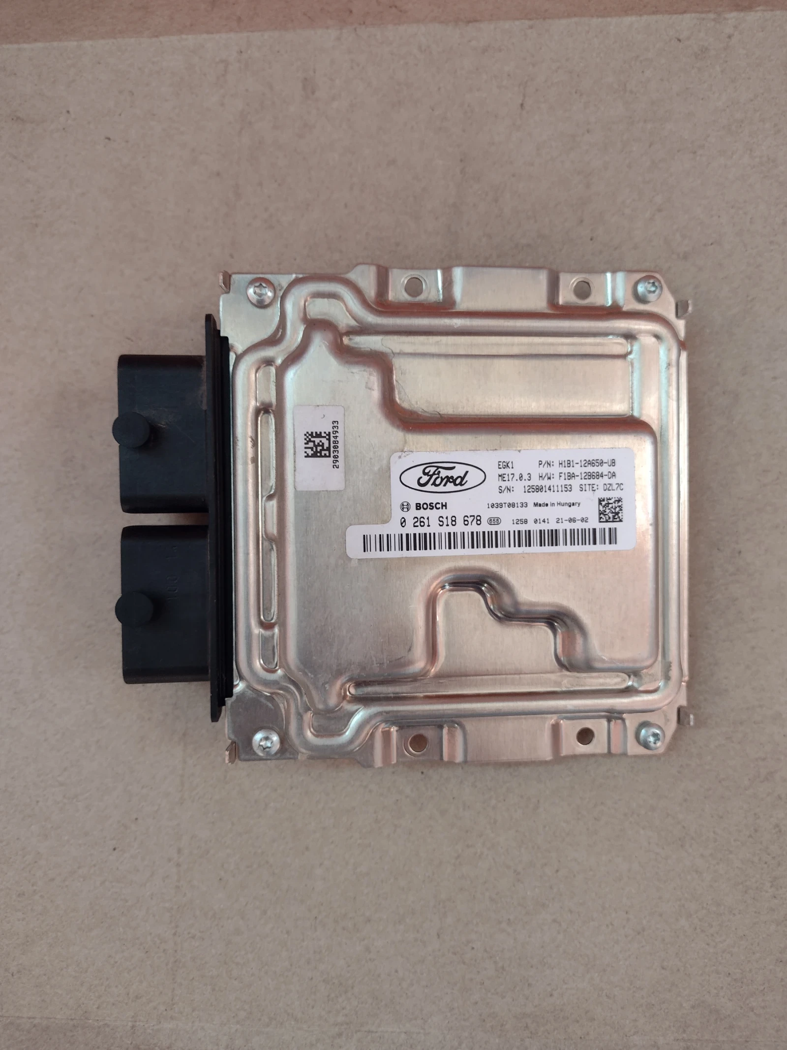 H1B1-12A650-UB   ME17.0.3    FORD FIESTA 1.1 Bosch 0261S18678  F1BA-12B684-DA | Mobile.bg   1