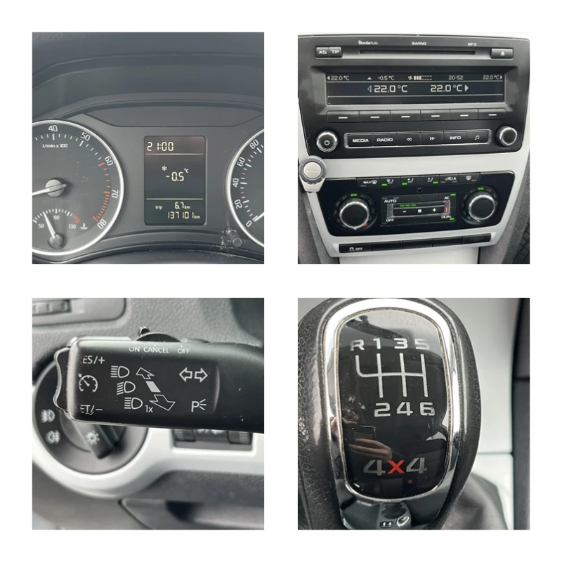 Skoda Octavia 4X4 1.8TSI 160к 137 000км  КЛИМАТРОНИК ВНОС ИТАЛИЯ, снимка 12 - Автомобили и джипове - 53037800