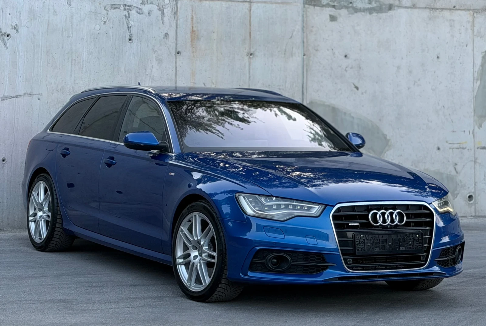 Audi A6 TDi 245кс S-Line Камери Дистроник HUD