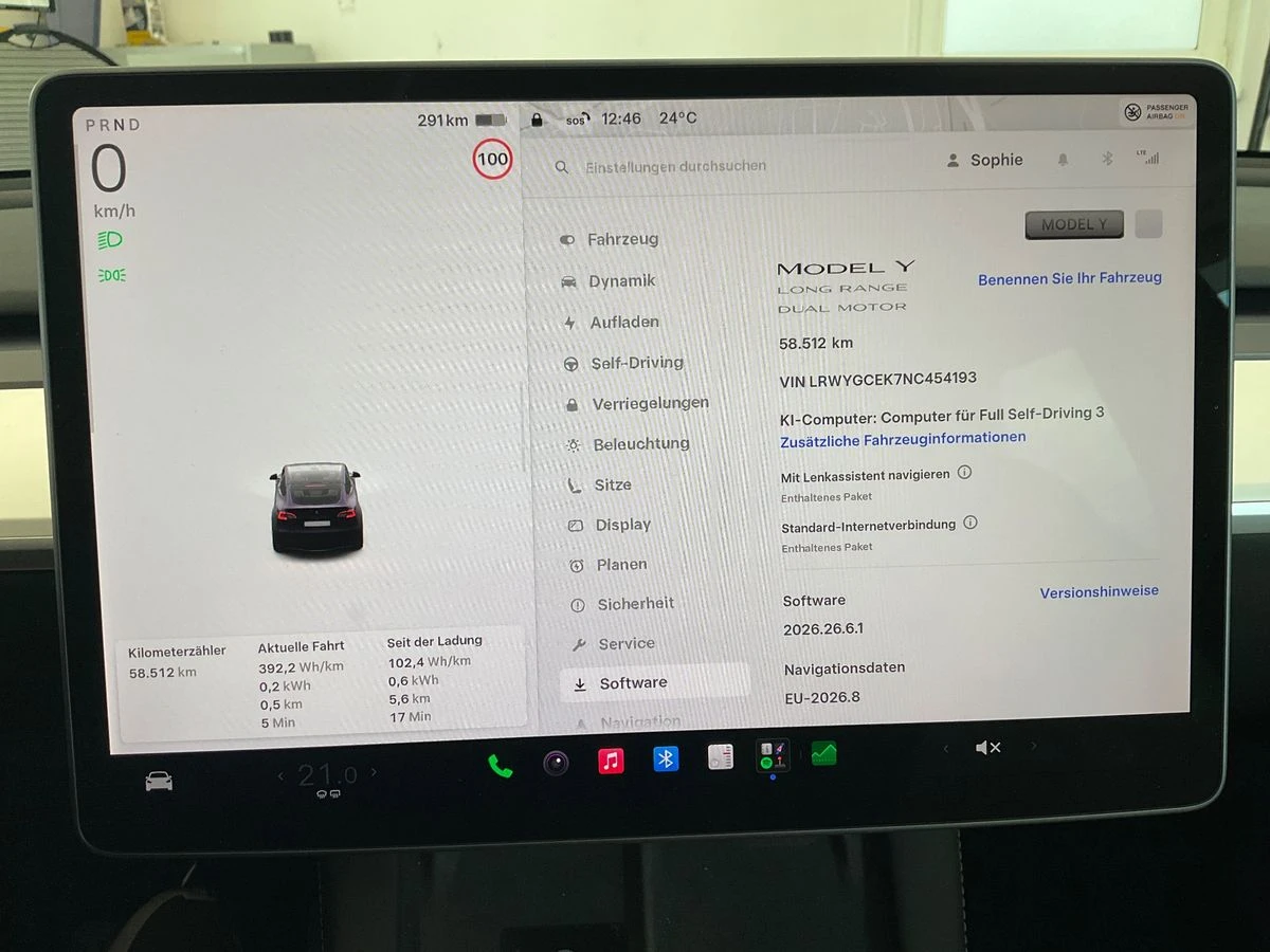 Tesla Model Y Dual Motor Long Range Австрия, снимка 11 - Автомобили и джипове - 56124666
