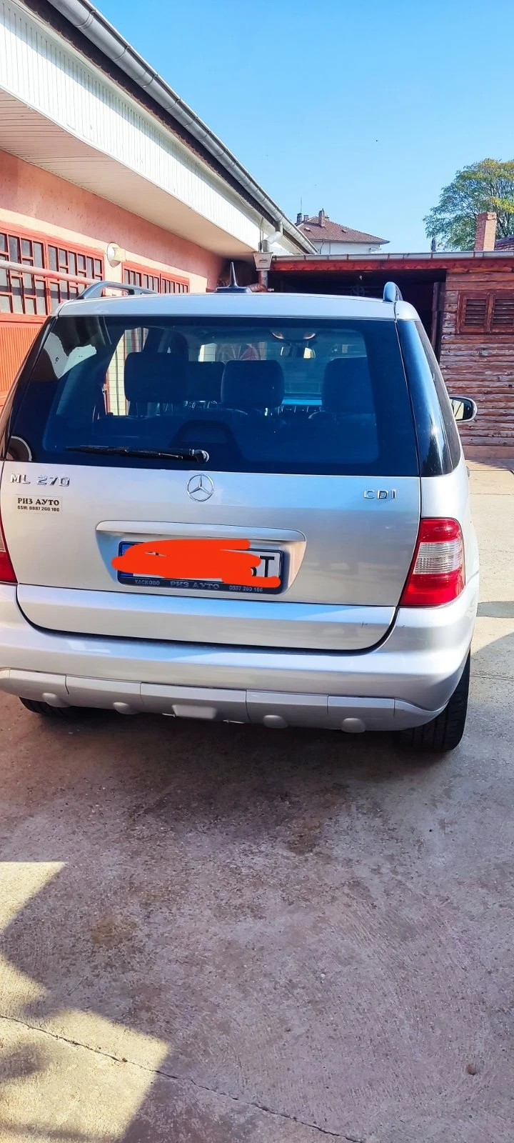 Mercedes-Benz ML 270, снимка 8 - Автомобили и джипове - 48236147