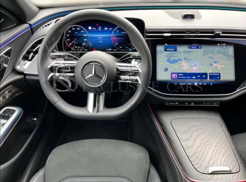 Mercedes-Benz E 220 AMG* BURMESTER 4D* SUPERSCREEN* 360* , снимка 5 - Автомобили и джипове - 51352758