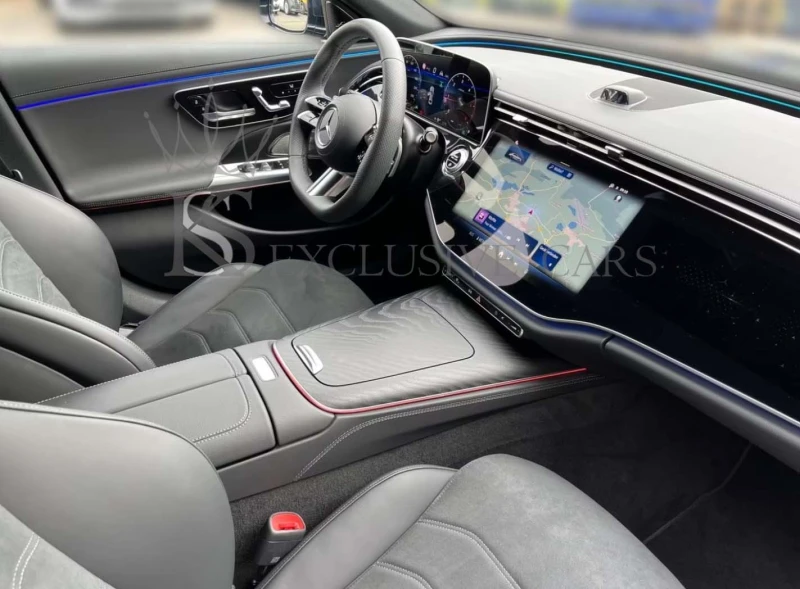 Mercedes-Benz E 220 AMG* BURMESTER 4D* SUPERSCREEN* 360* , снимка 10 - Автомобили и джипове - 51352758