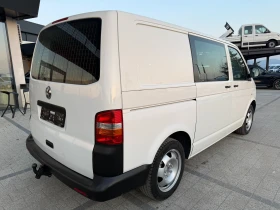 VW Transporter 2.0TDI 140к.с. Товаропътнически 5-местен Клима , снимка 6