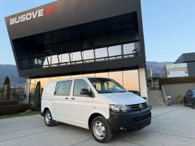 VW Transporter 2.0TDI 140к.с. Товаропътнически 5-местен Клима , снимка 1