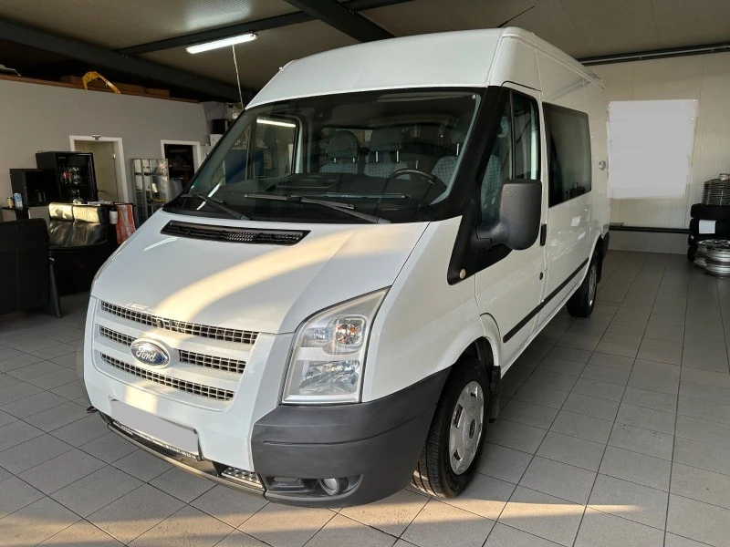 Ford Transit 2.3i 145T350 метан заводски, снимка 2 - Бусове и автобуси - 47053815