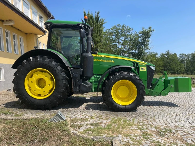 Трактор John Deere 8370R POWER SHIFT E-23 НАВИГАЦИЯ ЛИЗИНГ, снимка 9 - Селскостопанска техника - 41396171