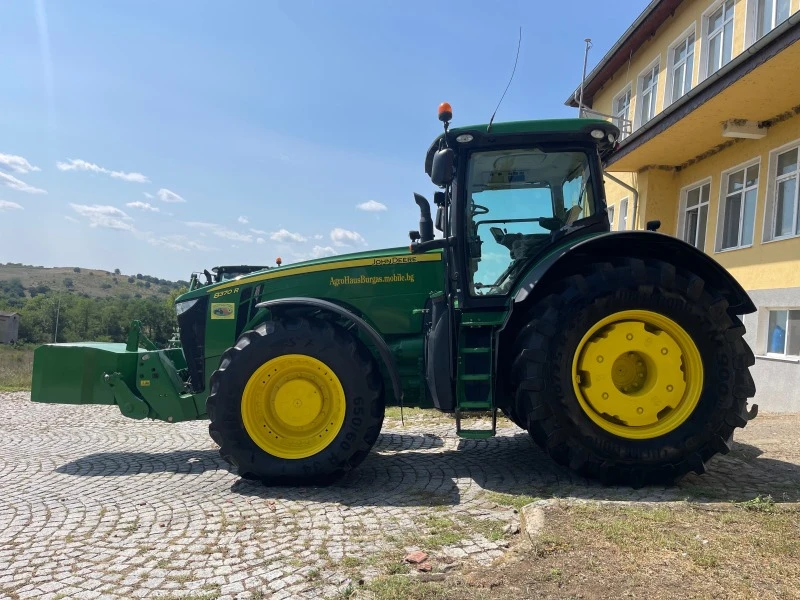 Трактор John Deere 8370R POWER SHIFT E-23 НАВИГАЦИЯ ЛИЗИНГ, снимка 4 - Селскостопанска техника - 41396171