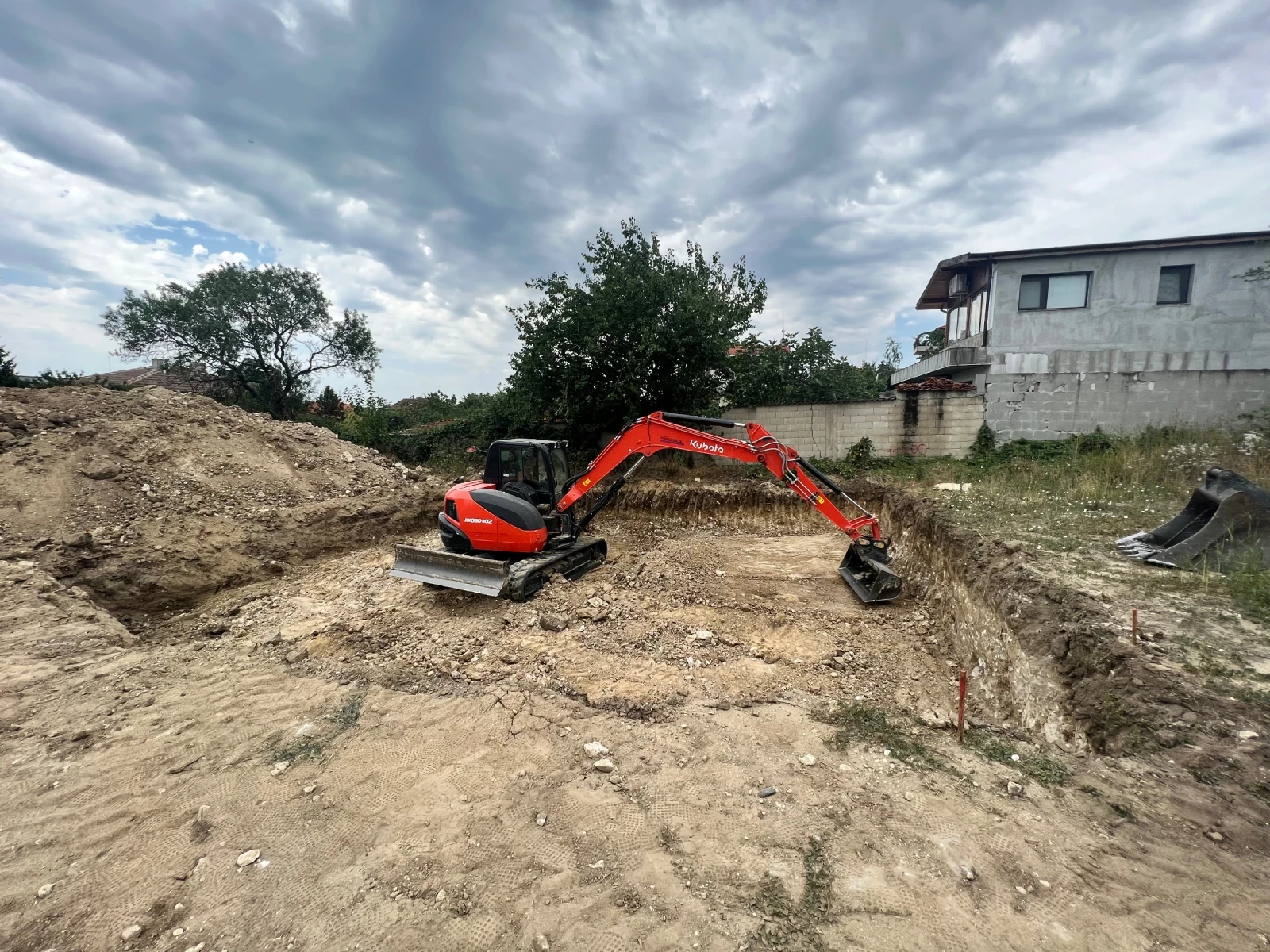 Багер Kubota KX 080 4a, снимка 6 - Индустриална техника - 54361675