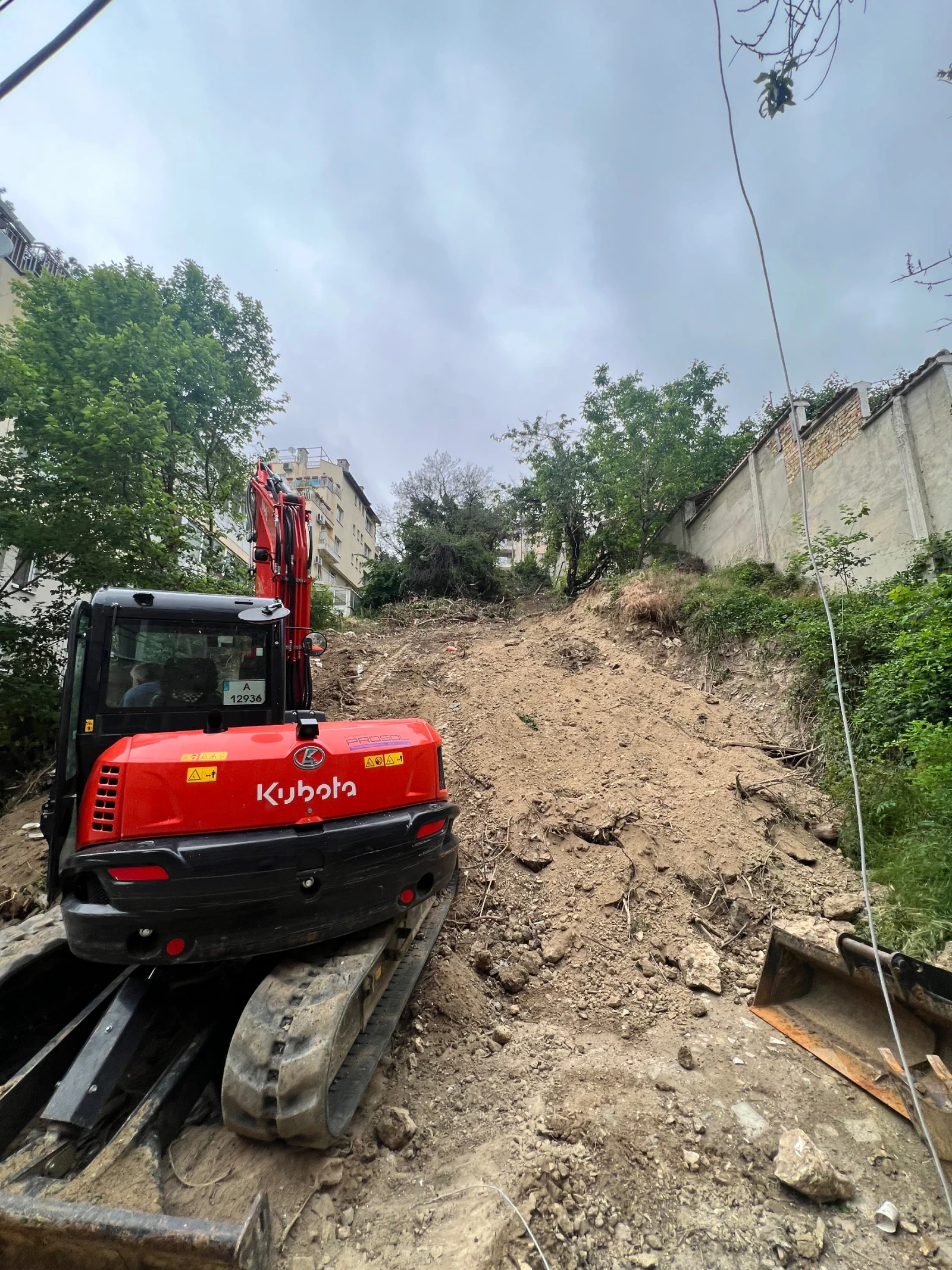 Багер Kubota KX 080 4a, снимка 7 - Индустриална техника - 54361675