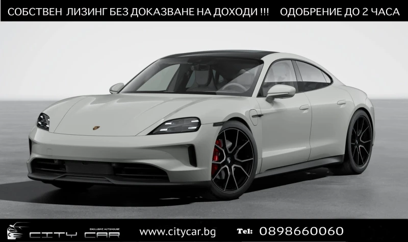 Porsche Taycan 4S/ FACELIFT/PANO/MATRIX/360/ BOSE/SOFT-CLOSE/ 21/, снимка 1 - Автомобили и джипове - 44908037