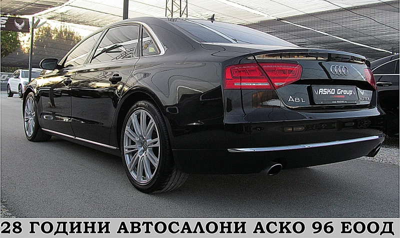 Audi A8 4.2TDI/LONG/PANORAMA/2xTV/БИЗНЕС КЛАСА ЛИЗИНГ, снимка 4 - Автомобили и джипове - 47409623