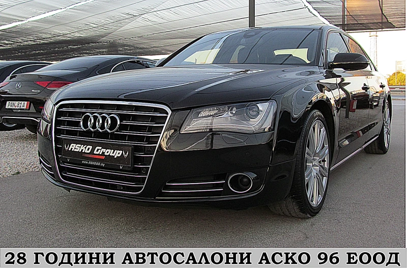 Audi A8 4.2TDI/LONG/PANORAMA/2xTV/БИЗНЕС КЛАСА ЛИЗИНГ, снимка 1 - Автомобили и джипове - 47409623