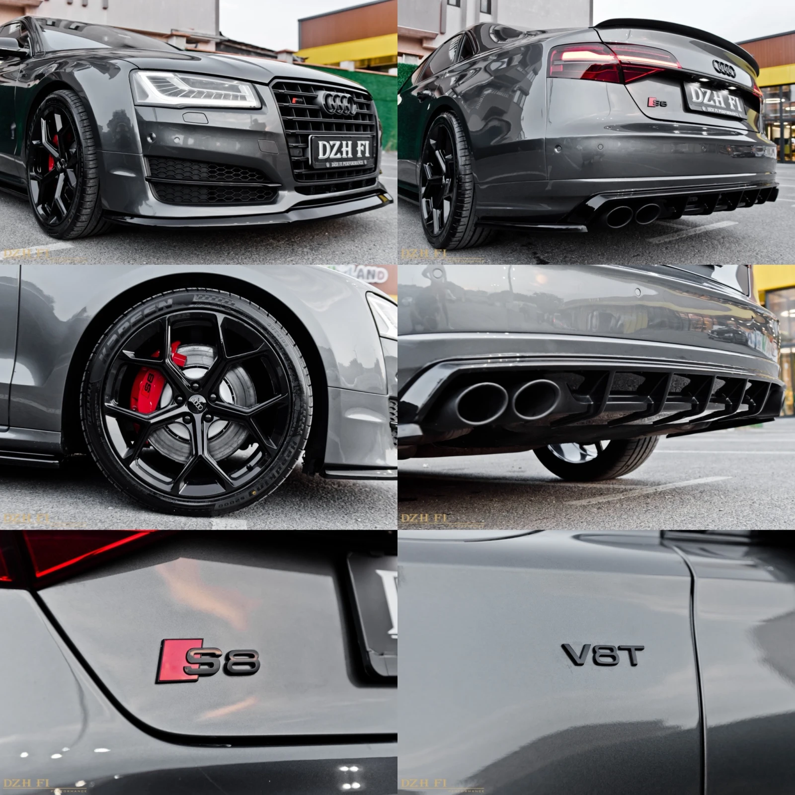 Audi S8 780КС/STAGE/SHADOW LINE/MAXTON DESIGN/BOSE, снимка 17 - Автомобили и джипове - 55355317