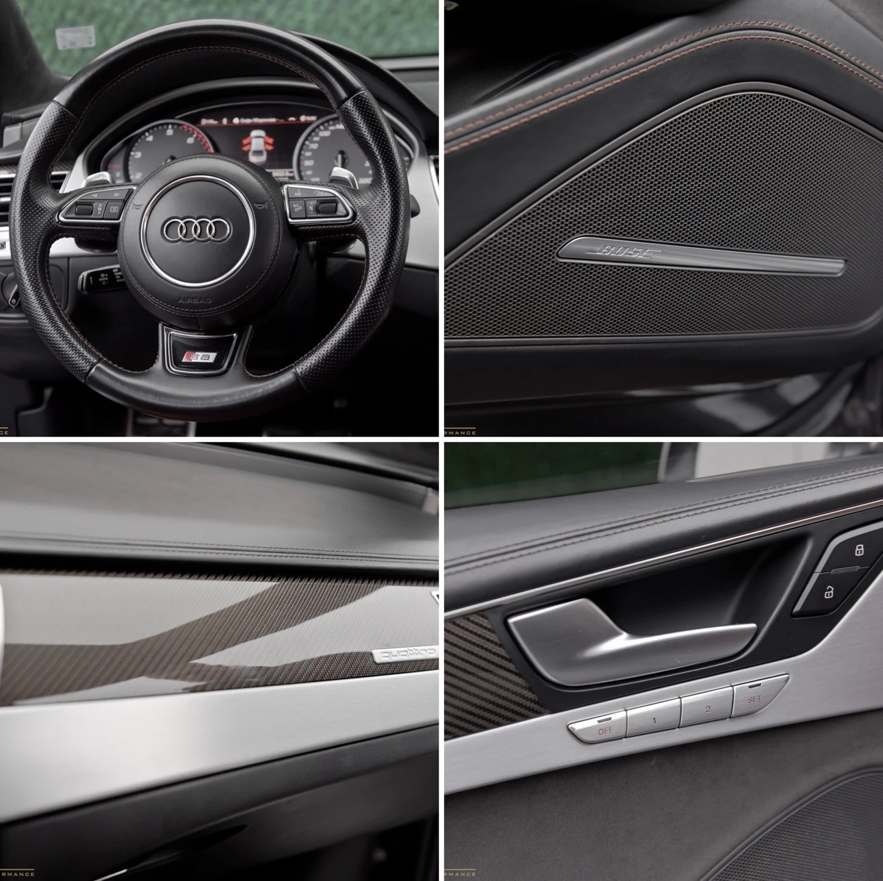 Audi S8 780КС/STAGE/SHADOW LINE/MAXTON DESIGN/BOSE, снимка 14 - Автомобили и джипове - 55355317