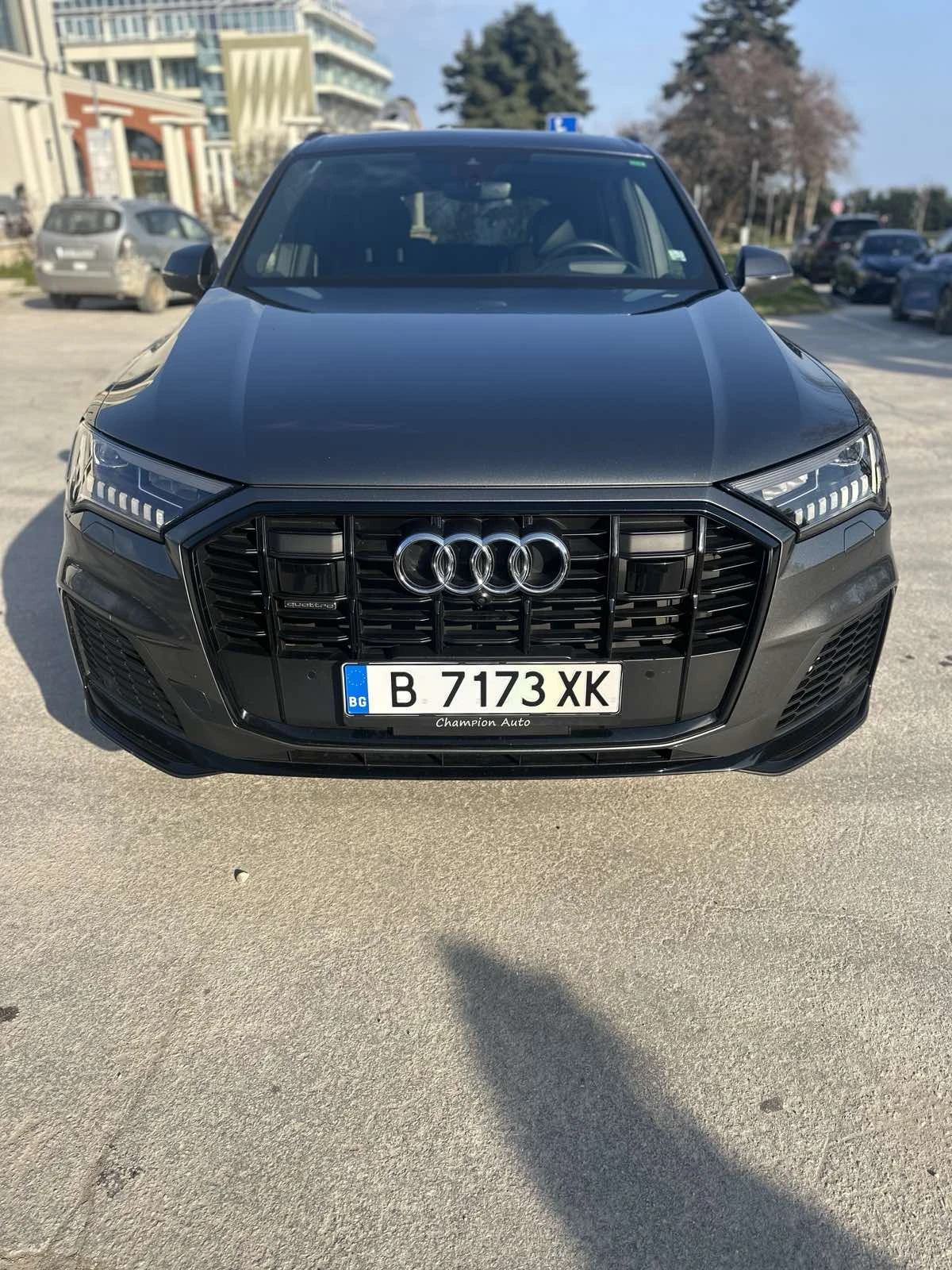 Audi Q7 55TFSI Technik* Black Optics* CARFAX* Без инцидент