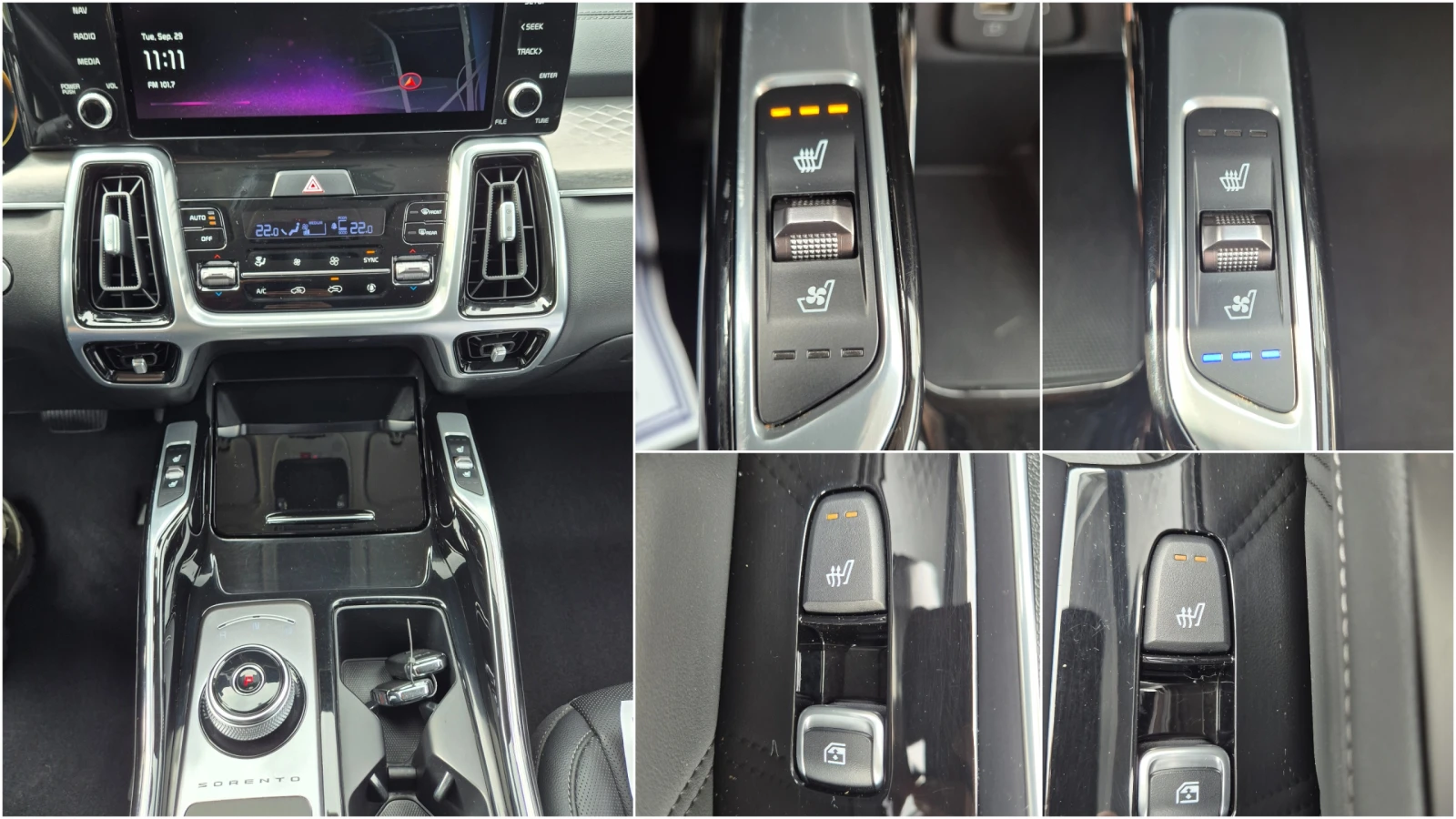 Kia Sorento 4X2 2.2 CRDI Noblesse - Наличен в БГ, снимка 11 - Автомобили и джипове - 56268558