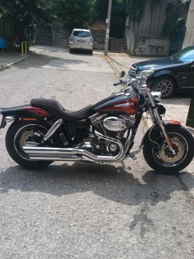 ����� �� �������� �� Harley-Davidson CVO FAT BOB