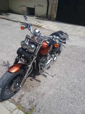 ����� �� �������� �� Harley-Davidson CVO FAT BOB
