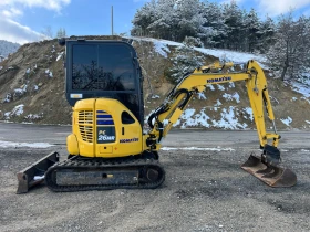 Багер Komatsu Pc26mr-5 Перфектен 1217 м.ч, снимка 1