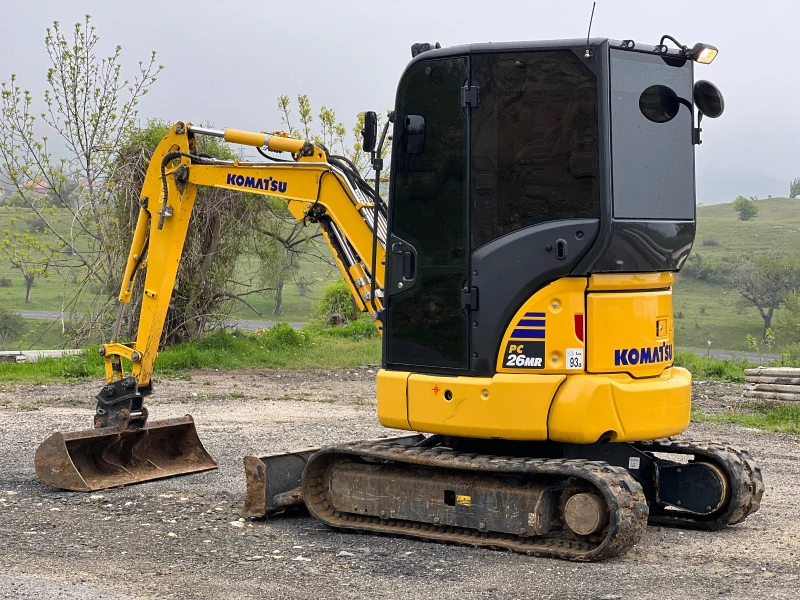 Багер Komatsu Pc26mr-5, снимка 3 - Индустриална техника - 47220908